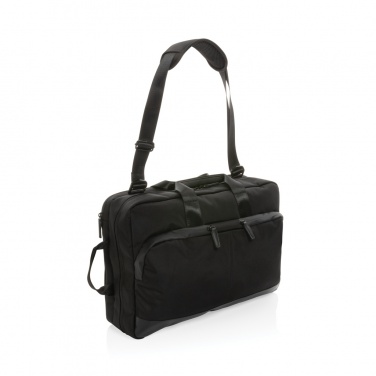 Logo trade promotional merchandise picture of: Swiss Peak Aware™ executive 2-in-1 laptop backpack