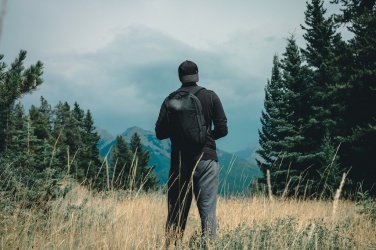 Logotrade promotional product image of: Swiss Peak AWARE™ RPET 15.6 inch day pack