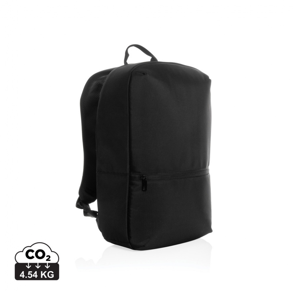 Logotrade promotional merchandise picture of: Impact AWARE™ 1200D Minimalist 15.6 inch laptop backpack