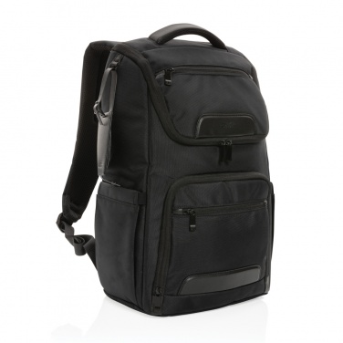 Logotrade advertising product image of: Swiss Peak AWARE™ RPET Voyager 15.6" laptop backpack