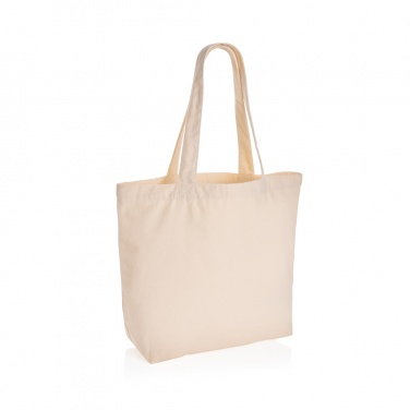 Logotrade promotional merchandise image of: Impact Aware™ 240 gsm rcanvas shopper w/pocket undyed