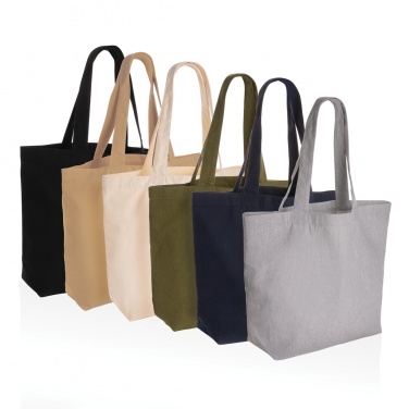 Logotrade promotional product picture of: Impact Aware™ 240 gsm rcanvas shopper w/pocket undyed