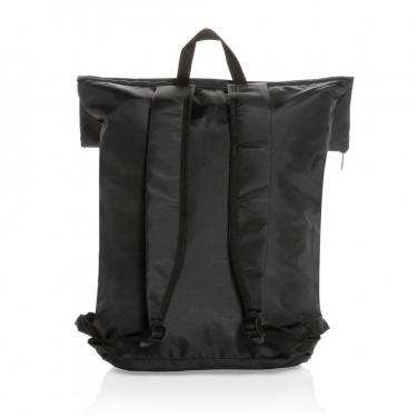 Logo trade business gift photo of: Dillon AWARE™ RPET lightweight foldable backpack
