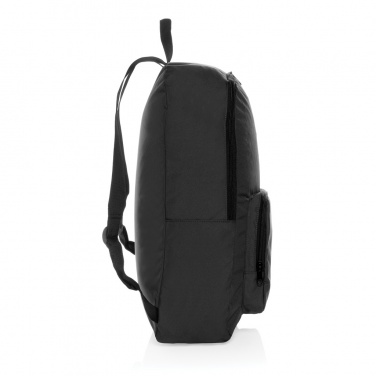 Logo trade promotional giveaways image of: Dillon AWARE™ RPET foldable classic backpack