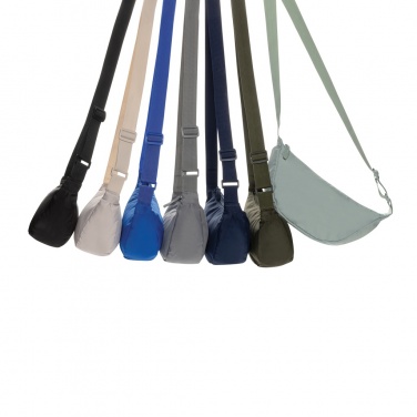 Logo trade promotional merchandise picture of: Crescent AWARE™ RPET half moon sling bag