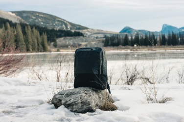 Logotrade promotional giveaway picture of: Armond AWARE™ RPET 15.6 inch deluxe laptop backpack