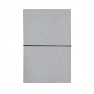 Logo trade corporate gifts image of: A5 recycled leather notebook