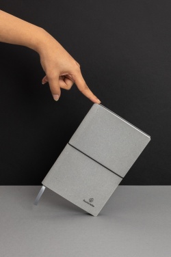 Logo trade advertising products image of: A5 recycled leather notebook