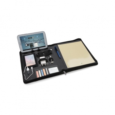 Logotrade promotional product image of: Tech portfolio with powerbank