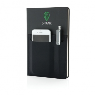 Logo trade corporate gift photo of: A5 Deluxe notebook with smart pockets