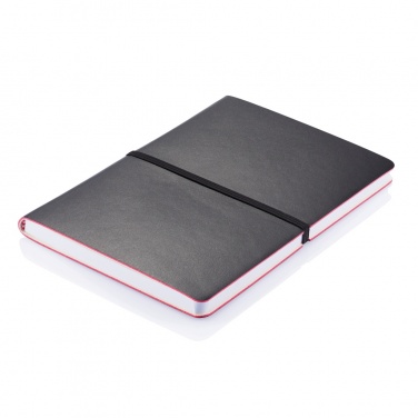 Logotrade corporate gift picture of: Deluxe softcover A5 notebook