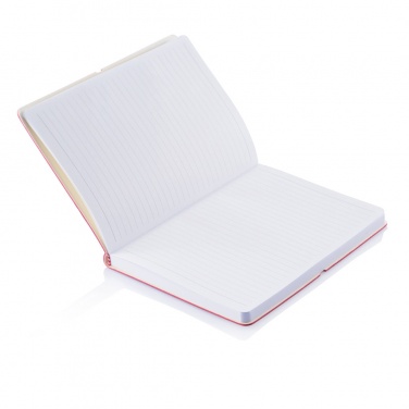 Logotrade promotional merchandise image of: Deluxe softcover A5 notebook