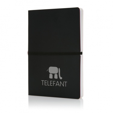 Logotrade business gift image of: Deluxe softcover A5 notebook