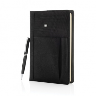 Logotrade promotional gift image of: Refillable notebook and pen set