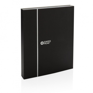Logo trade corporate gifts image of: Refillable notebook and pen set