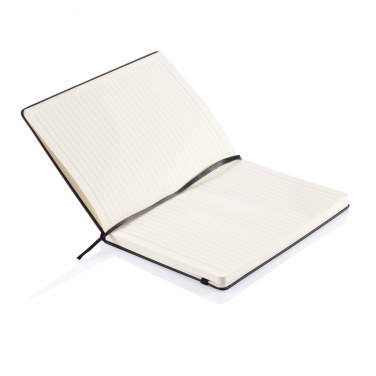 Logo trade advertising products image of: Deluxe hardcover PU A5 notebook