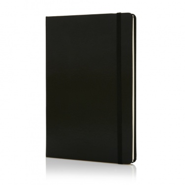 Logotrade promotional item picture of: Deluxe hardcover A5 notebook