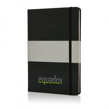 Logotrade promotional items photo of: Deluxe hardcover A5 notebook