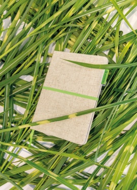 Logotrade promotional merchandise picture of: A5 jute notebook
