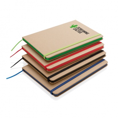 Logo trade promotional gifts image of: A5 kraft notebook
