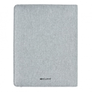 Logotrade promotional gift image of: Air 5W wireless charging notebook with 5000mAh powerbank