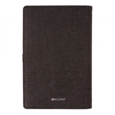 Logo trade promotional giveaways picture of: Air 5W wireless charging refillable journal cover A5