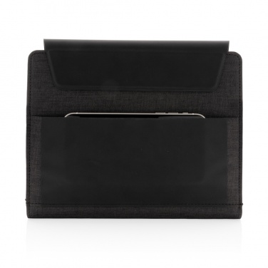 Logotrade corporate gifts photo of: Fiko wireless charging A5 portfolio with powerbank