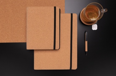 Logotrade corporate gifts photo of: Deluxe cork portfolio A4 with pen
