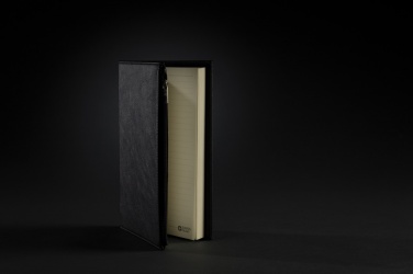 Logotrade business gifts photo of: Swiss Peak A5 PU notebook with zipper pocket