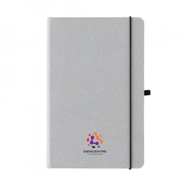 Logotrade promotional merchandise photo of: Recycled leather hardcover notebook A5