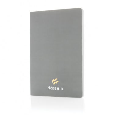 Logo trade corporate gifts picture of: Impact softcover stone paper notebook A5