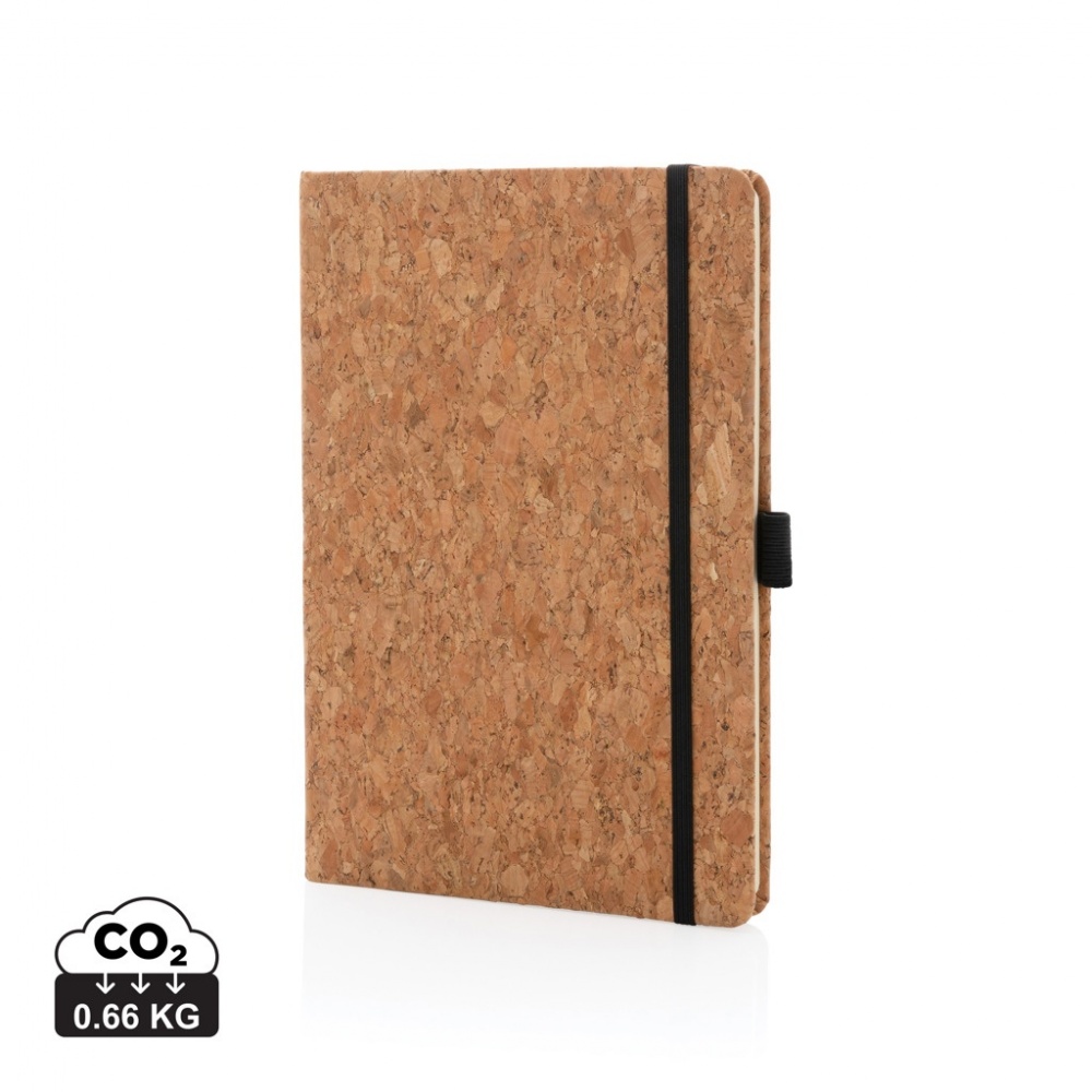 Logotrade business gift image of: Cork hardcover notebook A5