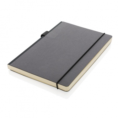 Logo trade promotional product photo of: A5 deluxe kraft hardcover notebook