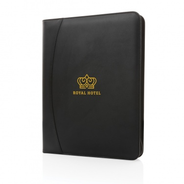 Logotrade promotional merchandise image of: RCS rPU deluxe tech portfolio with zipper
