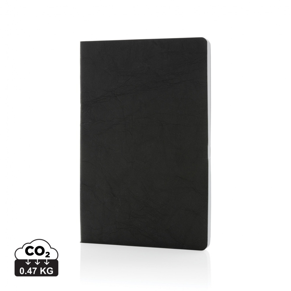 Logotrade promotional giveaway picture of: Salton A5 GRS certified recycled paper notebook