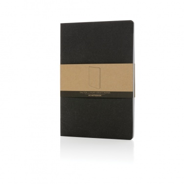 Logotrade promotional giveaway picture of: Salton A5 GRS certified recycled paper notebook