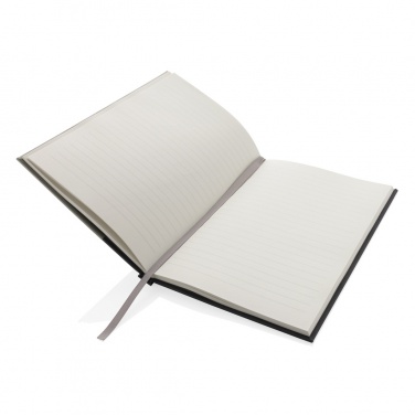Logo trade promotional items picture of: Words GRS certified RPET & Kraft A5 notebook