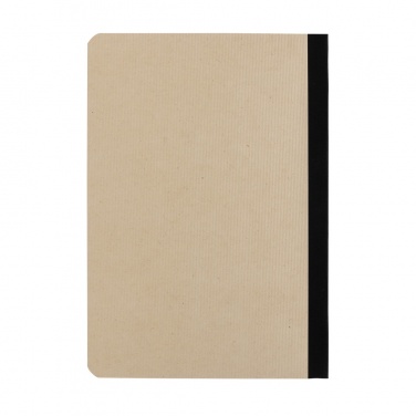 Logo trade promotional products image of: Stylo Sugarcane paper A5 Notebook