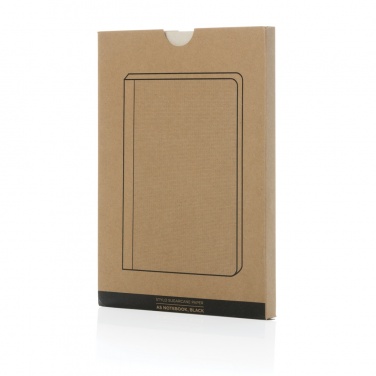 Logotrade promotional gift image of: Stylo Sugarcane paper A5 Notebook
