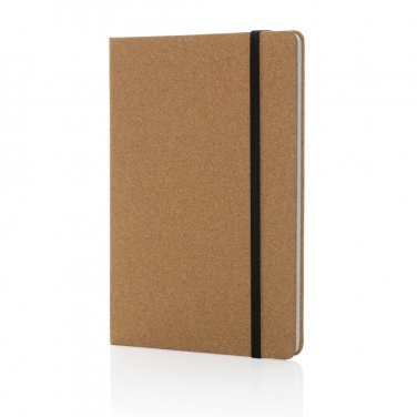 Logo trade promotional giveaway photo of: Stoneleaf A5 cork and stonepaper notebook