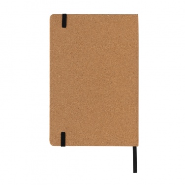 Logo trade promotional item photo of: Stoneleaf A5 cork and stonepaper notebook