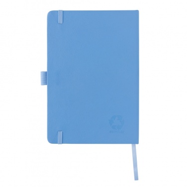 Logotrade promotional merchandise picture of: Sam A5 RCS certified bonded leather classic notebook