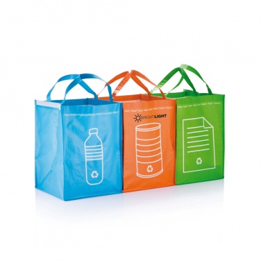 Logotrade advertising product picture of: 3pcs recycle waste bags