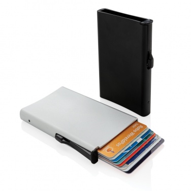 Logo trade promotional items image of: Standard aluminium RFID cardholder