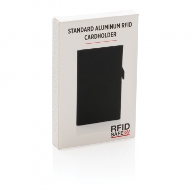 Logo trade promotional item photo of: Standard aluminium RFID cardholder