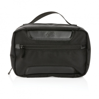 Logo trade promotional merchandise picture of: Swiss Peak AWARE™ RPET Voyager toiletry bag