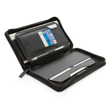 Logo trade promotional merchandise picture of: Swiss Peak Heritage RCS rPU RFID travel wallet