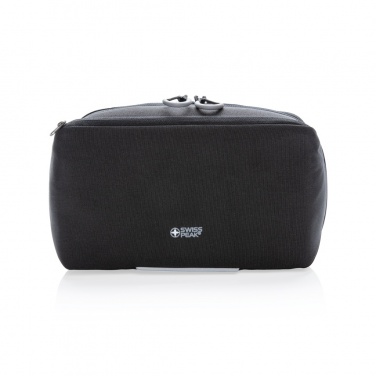 Logo trade promotional product photo of: Swiss Peak AWARE™ toiletry bag PVC free