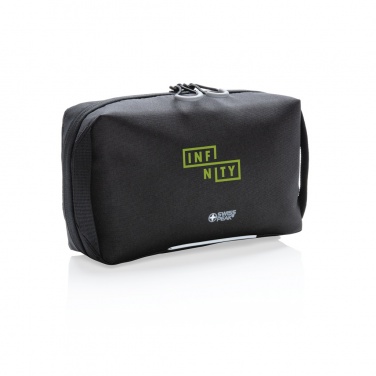 Logo trade promotional merchandise picture of: Swiss Peak AWARE™ tech pouch PVC free