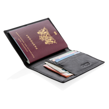 Logo trade advertising products picture of: RFID anti-skimming passport holder